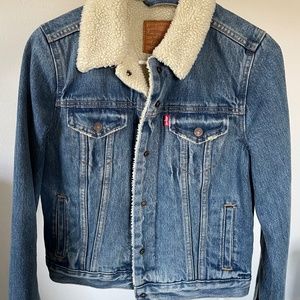 Levi's Original Sherpa Trucker Jean Jacket